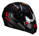 Capacete Peels Urban 2 Dynamic Preto Fosco e Vermelho