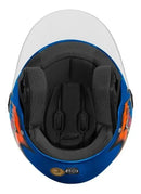 Capacete Pro Tork New Liberty Three Coyote Azul Fosco