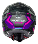 Capacete Norisk Carbon R Spot Roxo Cor Rosa