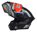 Capacete MT Helmets Solid A1 Matt Black/Grey Flip-Up