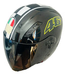 Capacete Fw3 Personalizado + Viseira Fumê Tartaruga Blade