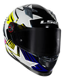 Capacete LS2 FF358 Pro Estellar Black / Yellow