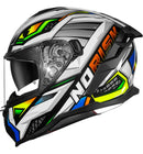 Capacete Norisk Strada 2 Reptel Cinza Esportivo Com Spoiler