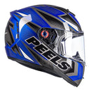 Capacete Peels Icon Fast Cor Azul Escuro Perolado/Branco