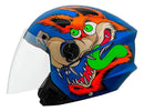 Capacete Pro Tork New Liberty Three Coyote Azul Fosco