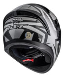 Capacete Peels Spike II 1st Preto e Prata