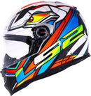 Capacete LS2 FF358 Xdron Neon Orange