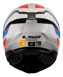 Capacete LS2 FF808 Stream II Vintage Branco e Azul