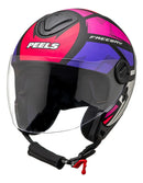 Capacete Peels Freeway 1ST Preto e Pink