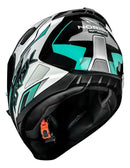 Capacete Norisk Razor Speedmax Verde Agua