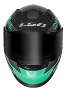 Capacete LS2 FF358 Pro Modok Black/ Green e Orange