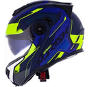 Capacete Norisk FF345 Speedmax Azul e Amarelo