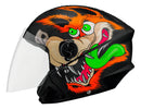 Capacete Pro Tork New Three Coyote Preto Brilho