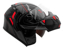 Capacete Peels Urban 2 Dynamic Preto Fosco e Vermelho