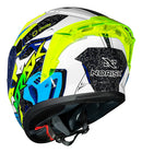 Capacete Norisk Flow Robot Amarelo Desenho Robô