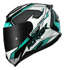 Capacete Norisk Razor Speedmax Verde Agua