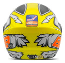 Capacete Tork New Three GP 88 Amarelo Fosco