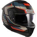 Capacete LS2 FF808 Stream II Road Preto e Azul