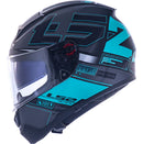 Capacete LS2 FF397 Vector Frequency Preto/Verde