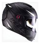 Capacete Peels Icon Fast Preto Fosco e Branco