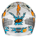 Capacete Tork Kids Paint Branco 54