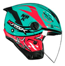 Capacete Para Moto Aberto Novisk Motociclista Pilotar
