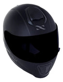 Capacete Norisk Razor Monocolor Preto Fosco