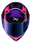 Capacete Norisk Flow Pulse Purple e Pink