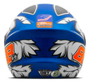 Capacete Tork New Three GP 88 Azul Fosco