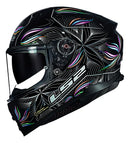 Capacete LS2 FF811 Vector II Tropical Preto